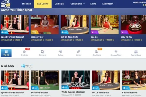 Đăng nhập Sky88 giúp người chơi được tự do trải nghiệm với kho game khủng