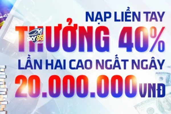 Sky88 cung cấp đa dạng các chương trình khuyến mãi